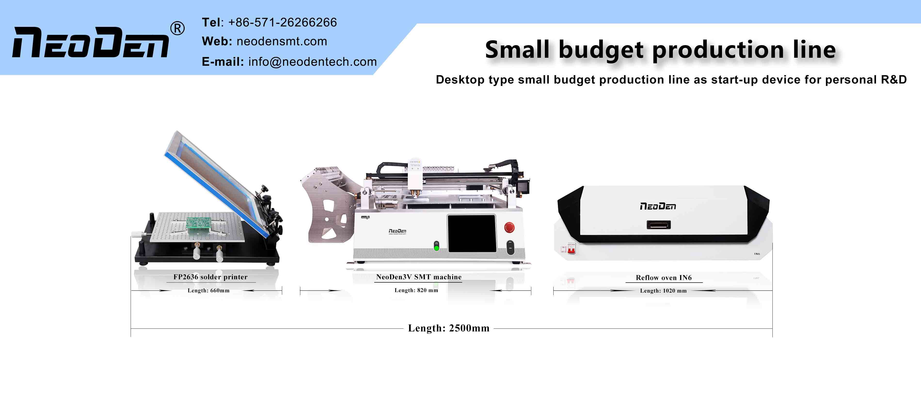small SMT production line